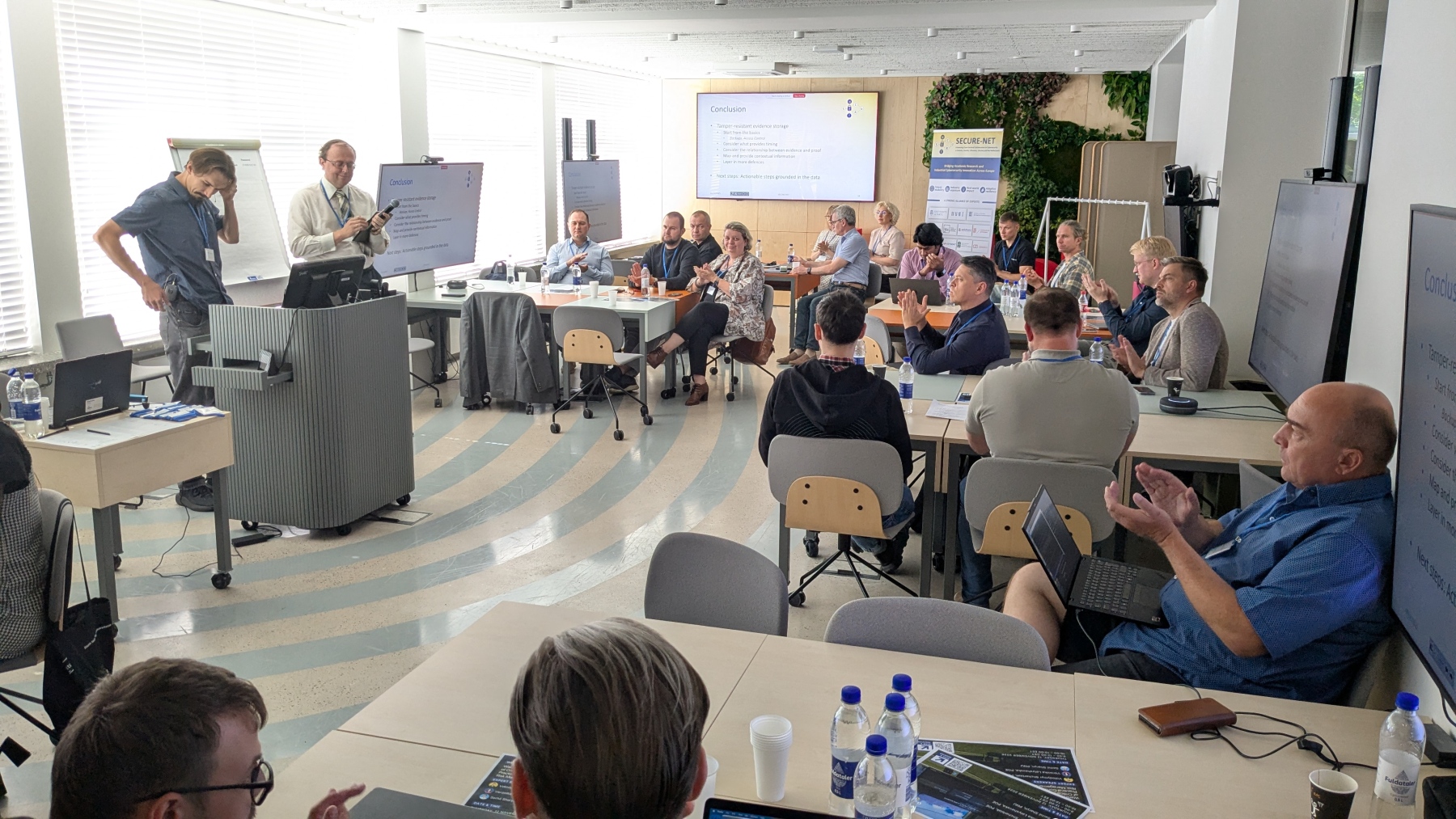 SECURE-NET Mutual Training Event in Kaunas, wide view